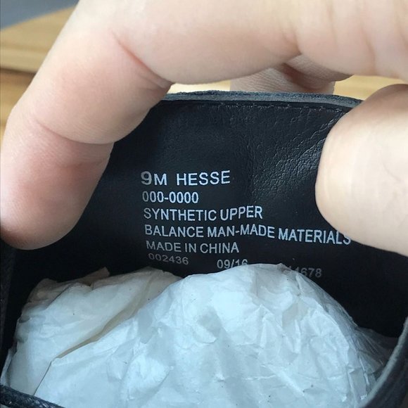 J. Ferrar Black Perforated Faux Leather Oxford Dress Shoes Lace Up Mens Size 9 - Picture 7 of 9